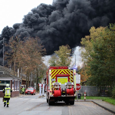 Auf dem Gelände von Dynamit Nobel hat es am Donnerstag gebrannt.