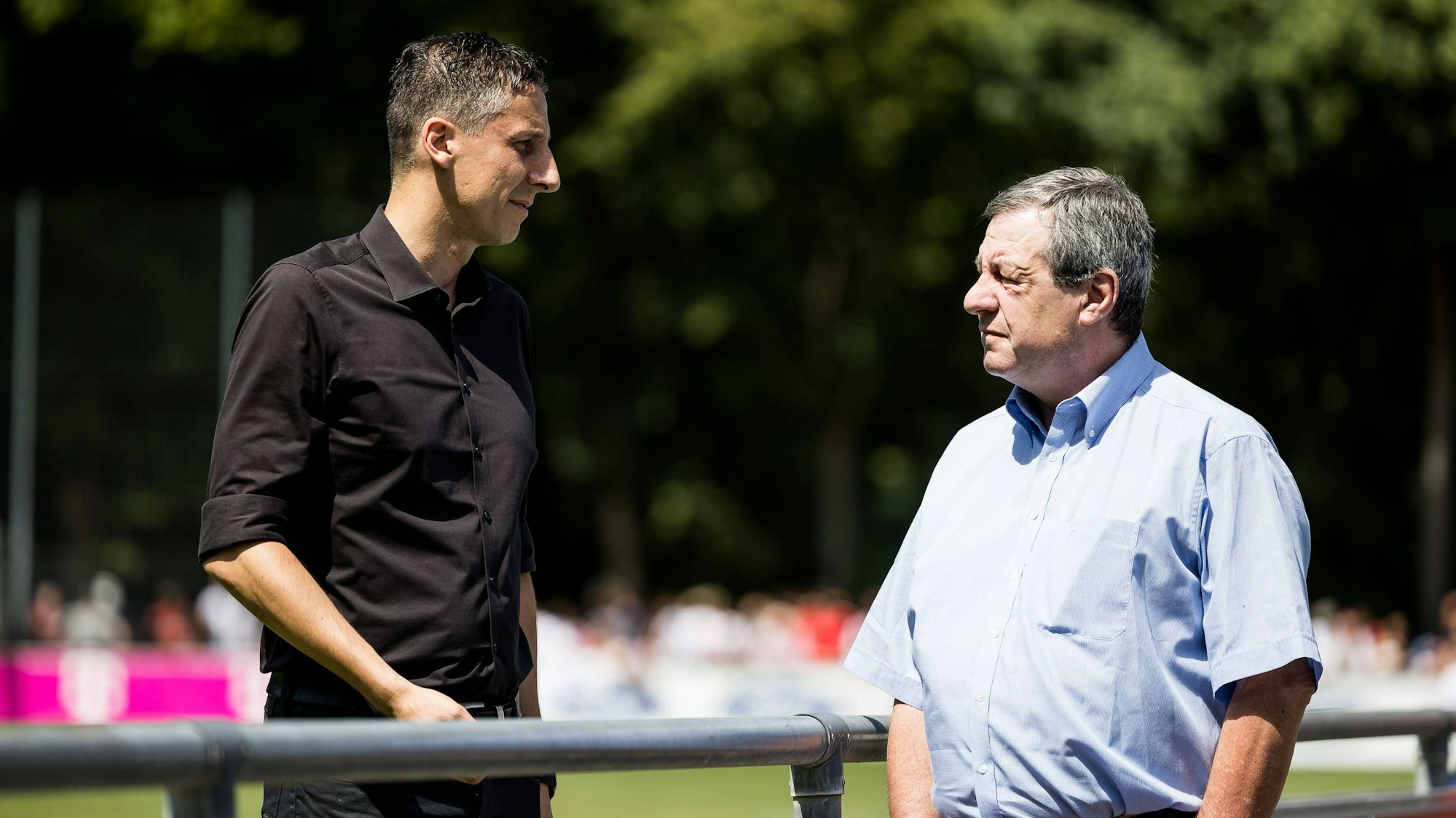 Trainingsauftakt 1. FC Koeln 10.07.2023 Dr. Christian Keller Geschaeftsfuehrer 1. FC Koeln, Dr. Werner Wolf Praesident 1. FC Koeln Trainingsauftakt 1. FC Koeln Geissbockheim, 10.07.2023 *** Training kick-off 1 FC Koeln 10 07 2023 Dr Christian Keller Managing Director 1 FC Koeln , Dr Werner Wolf President 1 FC Koeln Training kick-off 1 FC Koeln Geissbockheim, 10 07 2023 Copyright: xBEAUTIFULxSPORTS/Wunderlx