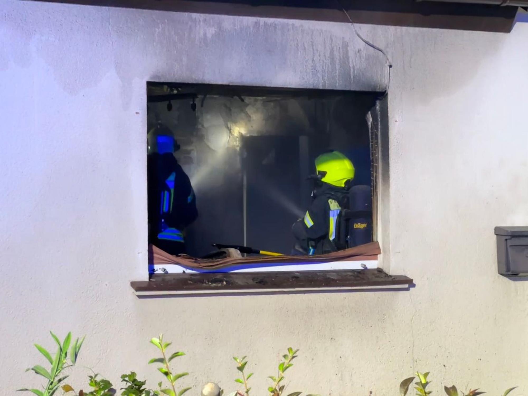 Brand in Leichlingen am 27.10.2024