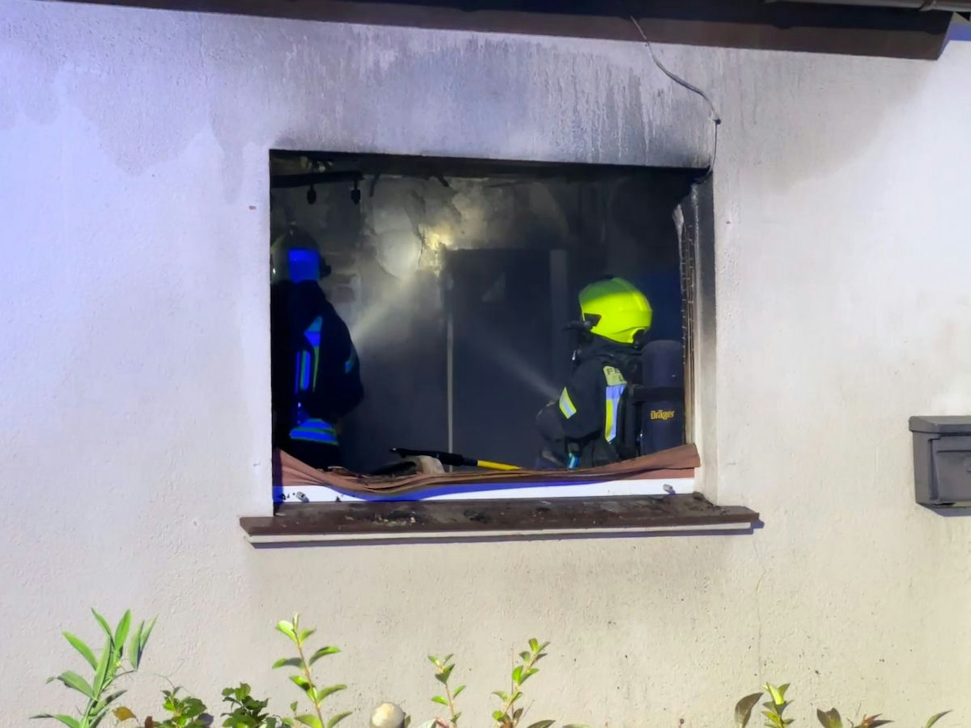 Brand in Leichlingen am 27.10.2024