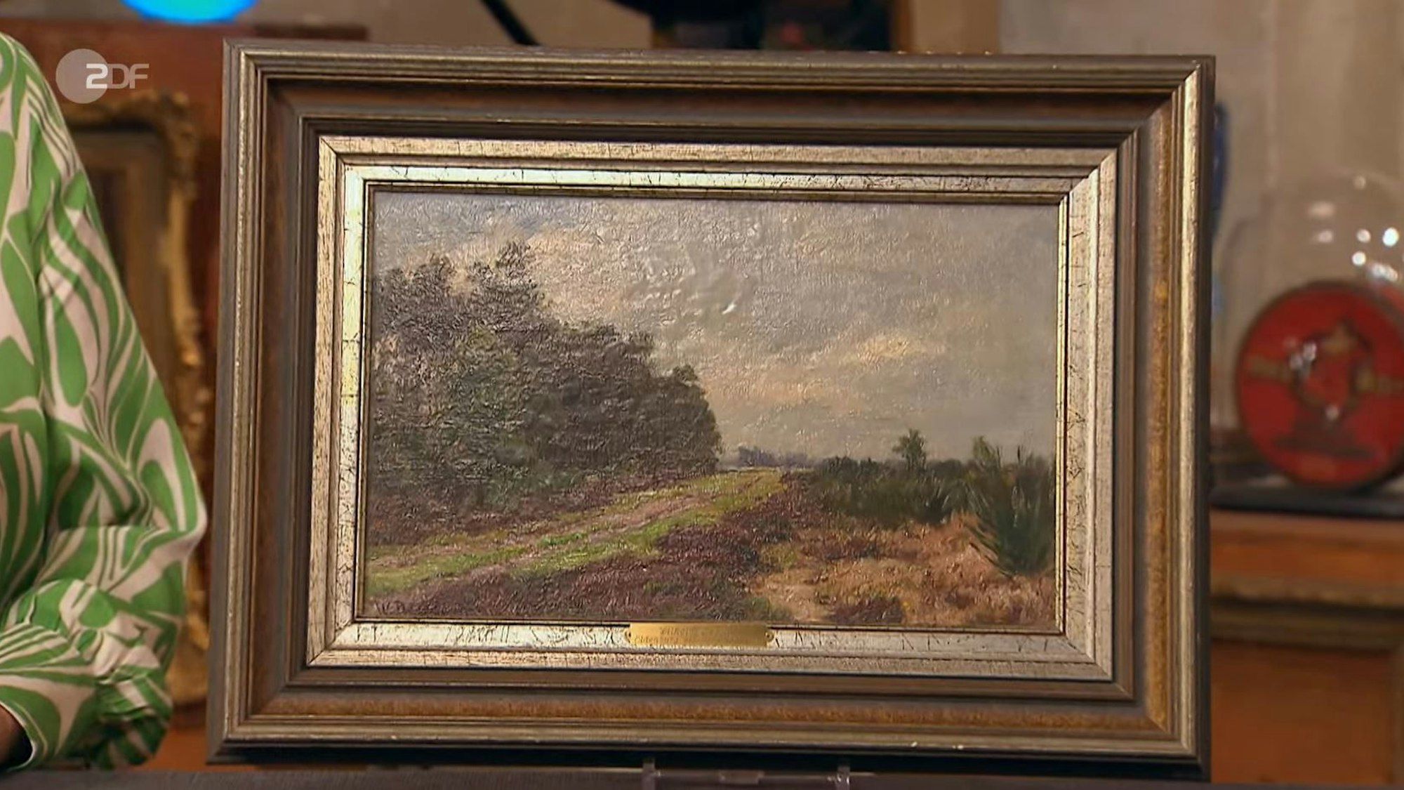 Bares für Rares Gemälde von Wilhelm Degode aus der Eifel Hellenthal