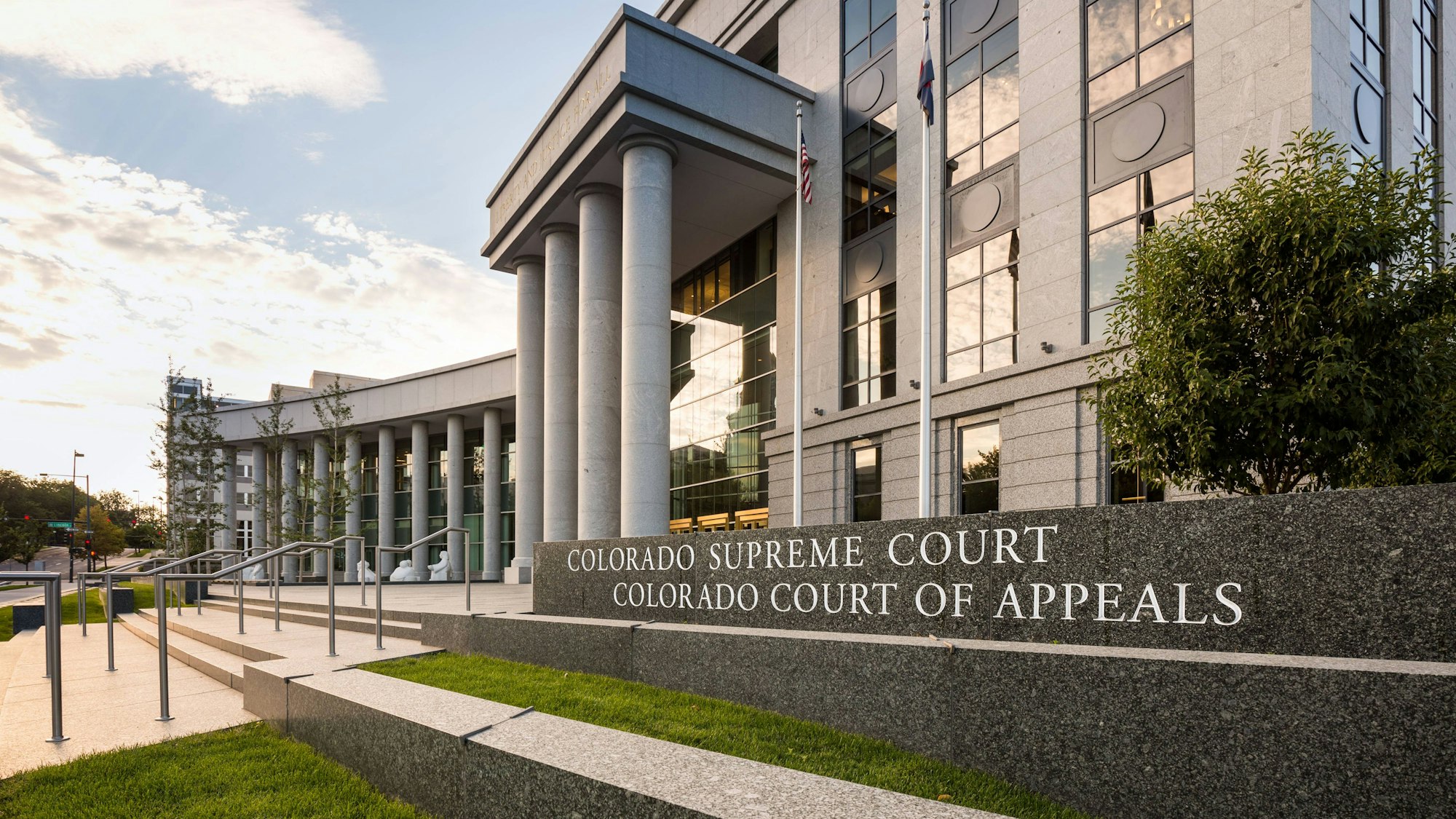 Das Gericht von Denver, Colorado.