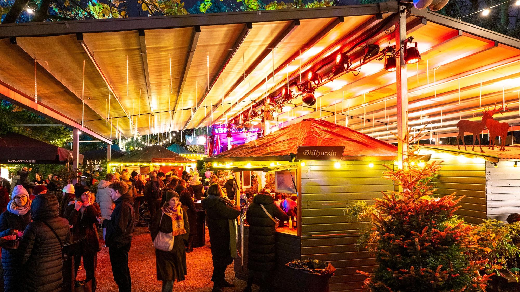 Kölner Weihnachtsmarkt im Stadtgarten