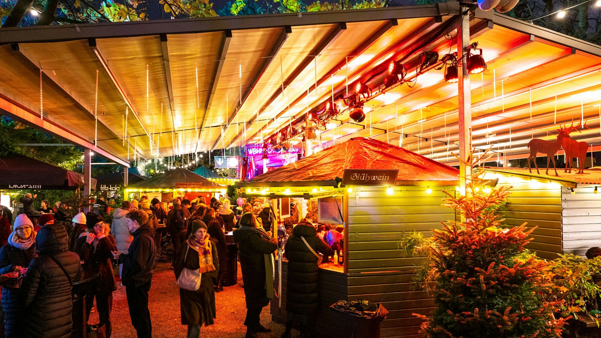 Kölner Weihnachtsmarkt im Stadtgarten
