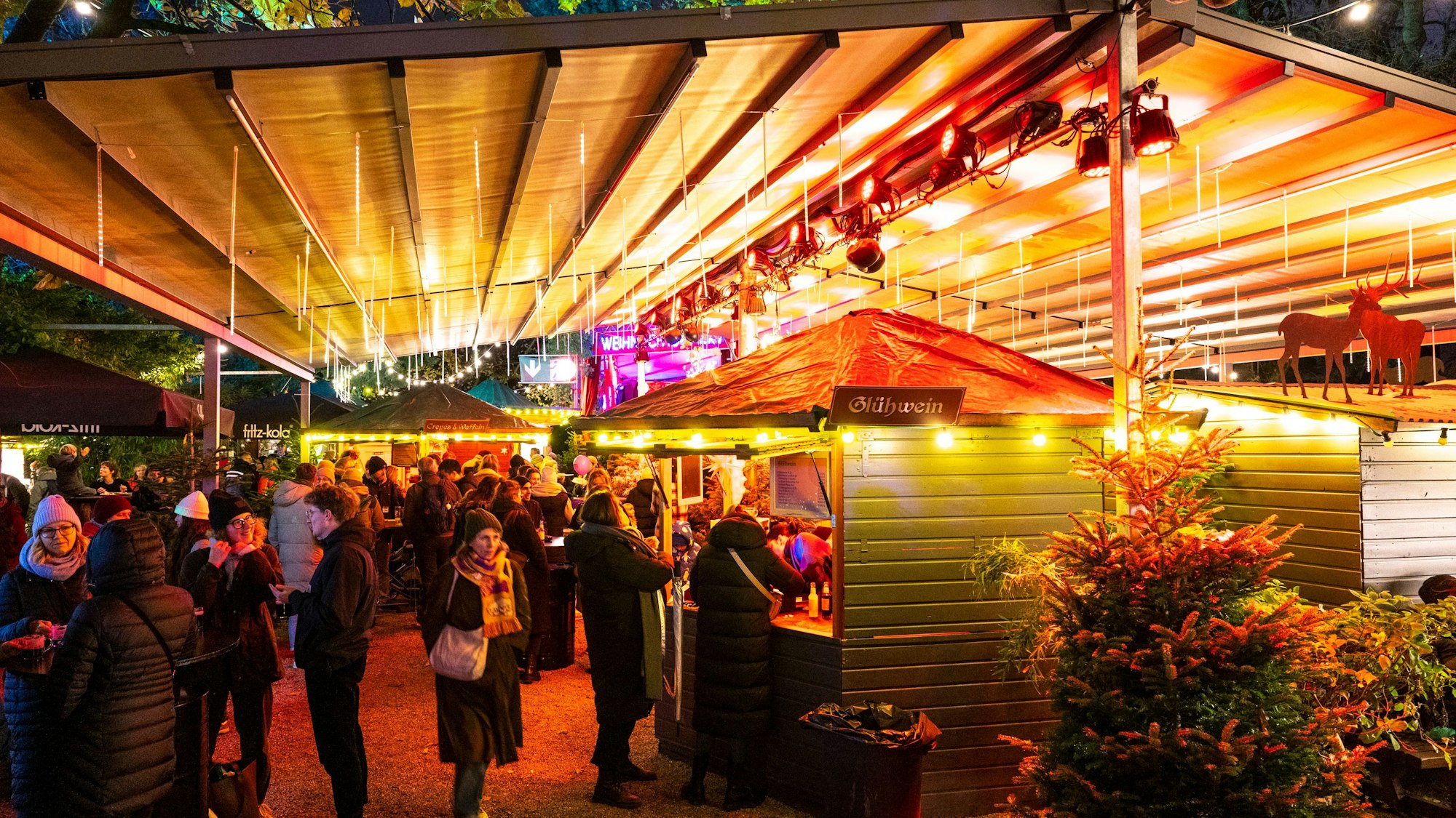 Kölner Weihnachtsmarkt im Stadtgarten