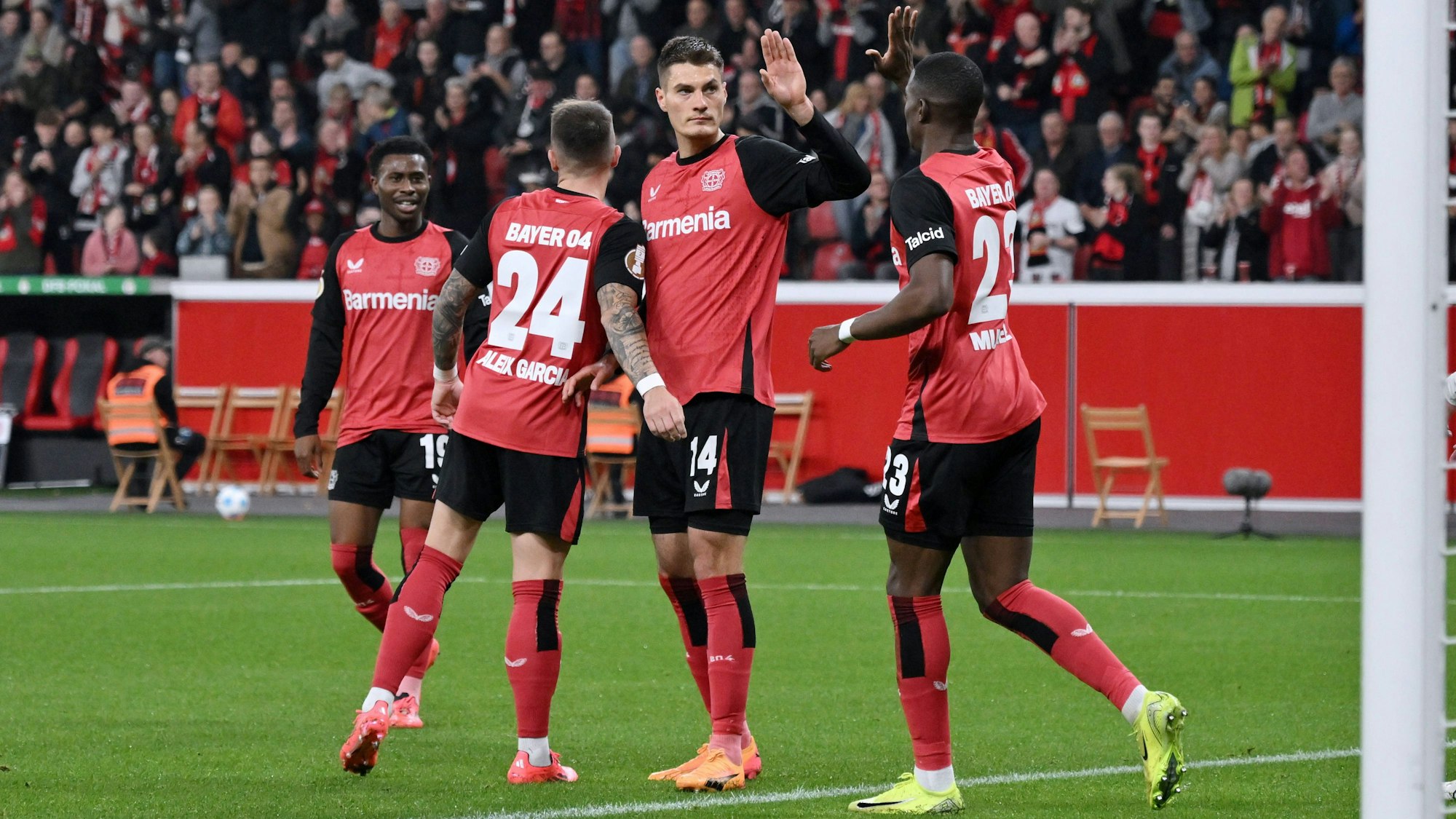 Traf doppelt und sah sich gut ins Bayer-Spiel eingebunden: Leverkusen-Stürmer Patrik Schick