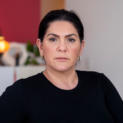 Portrait des Menschenrechtsaktivistin Mariam Claren
