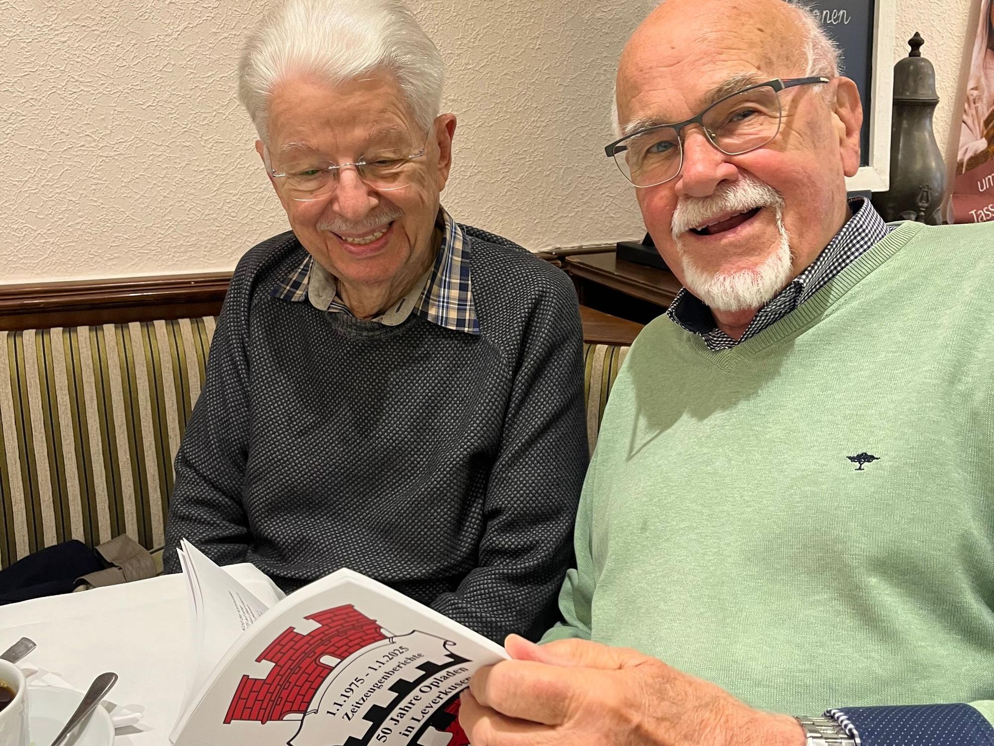 Toni Blankerts mit Karl-Josef Nett