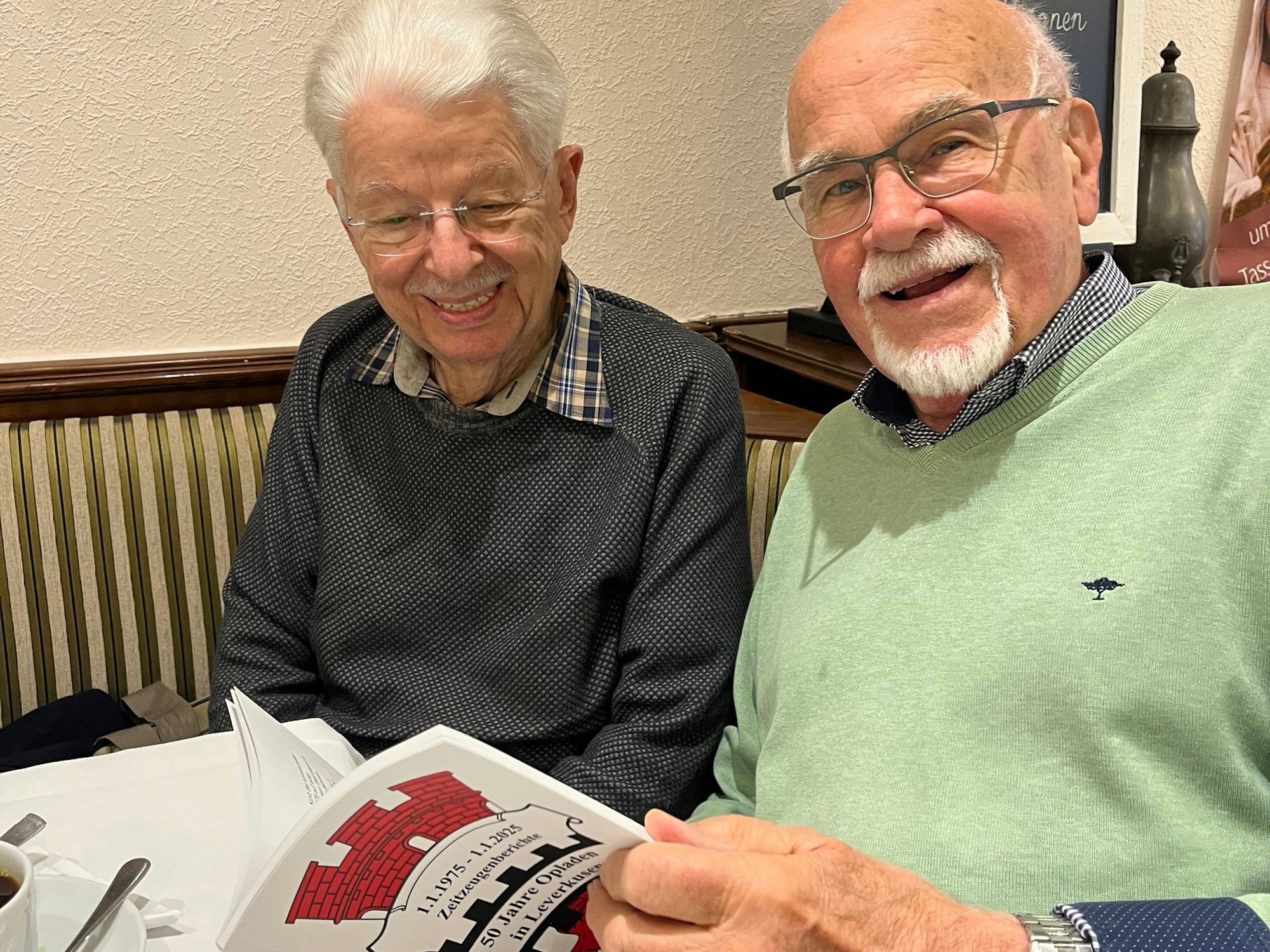 Toni Blankerts mit Karl-Josef Nett