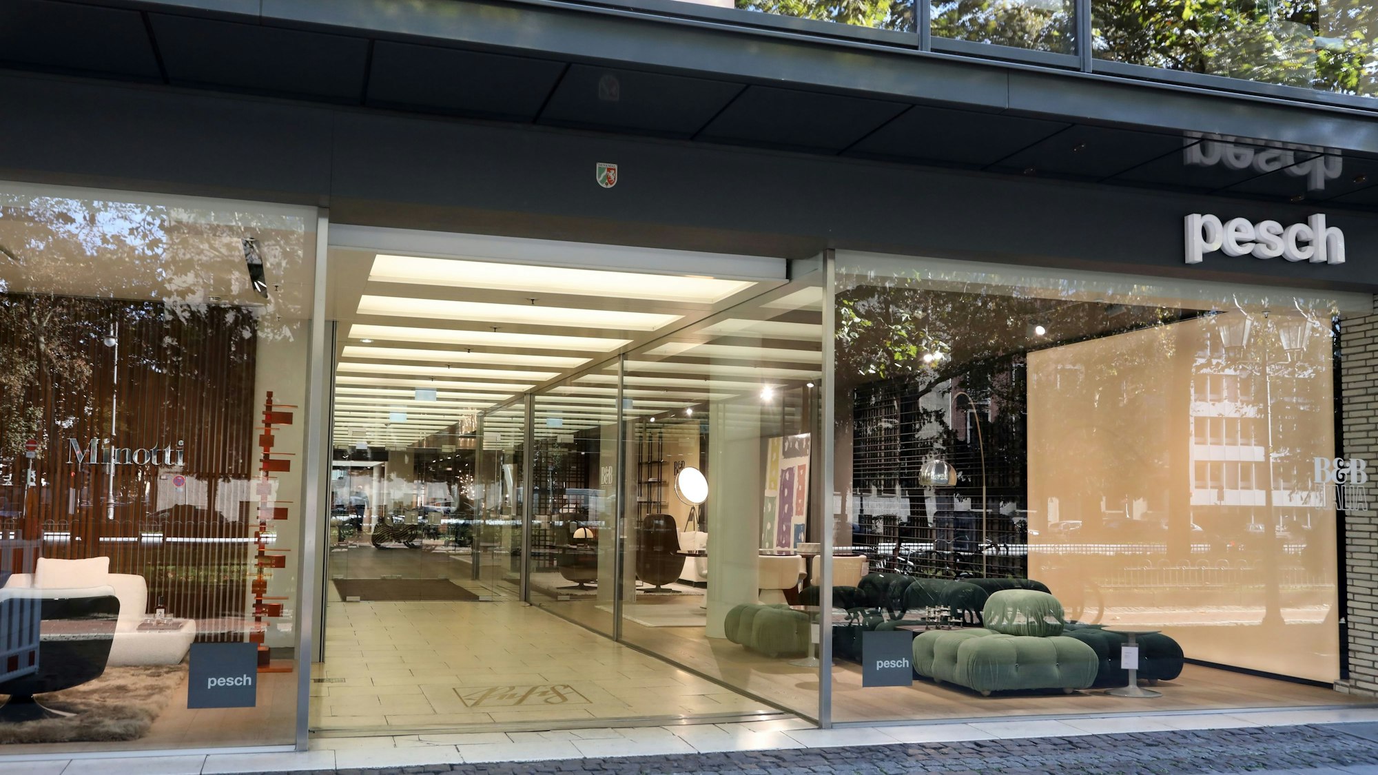 Das Möbelhaus Pesch in der Kölner Innenstadt.