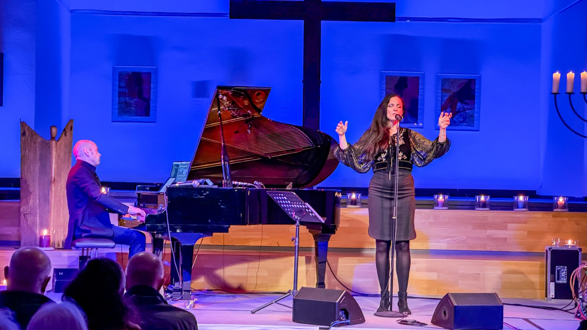 Tord Gustavsen und Simin Tander setzen interreligiöse Momente in der Christuskirche.