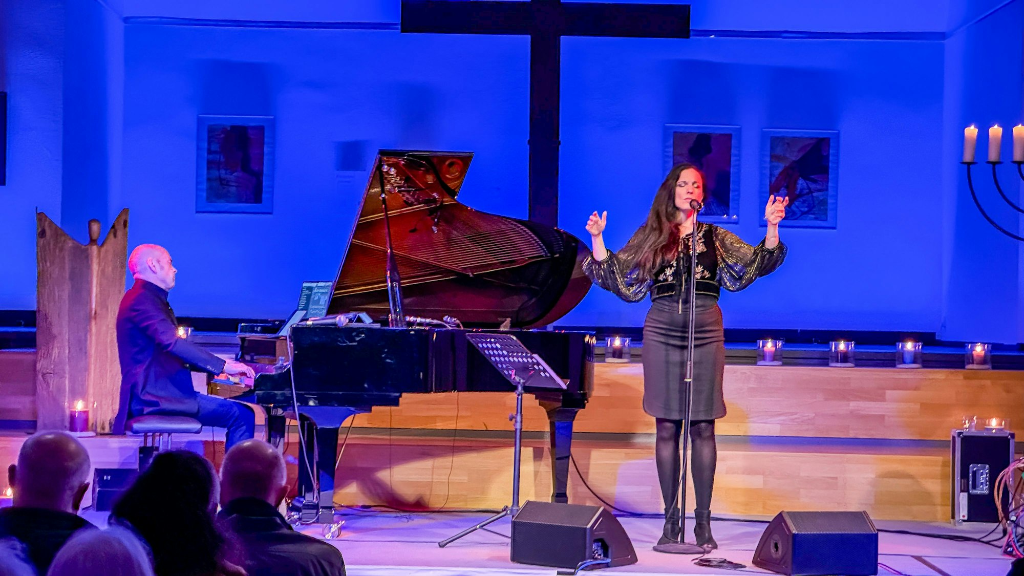 Tord Gustavsen und Simin Tander setzen interreligiöse Momente in der Christuskirche.