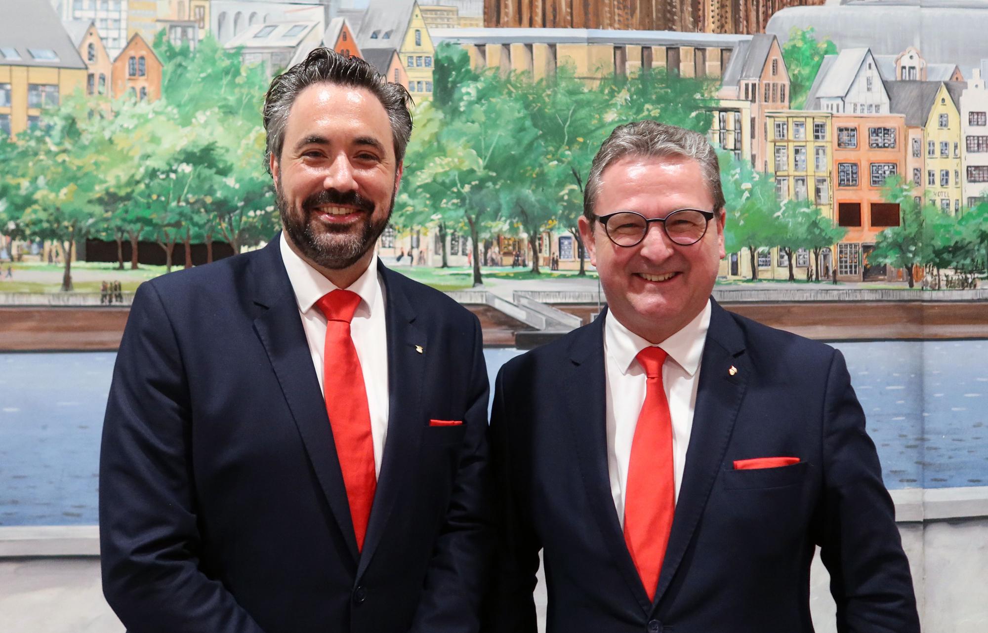 Marc Michelske (links) und Udo Marx