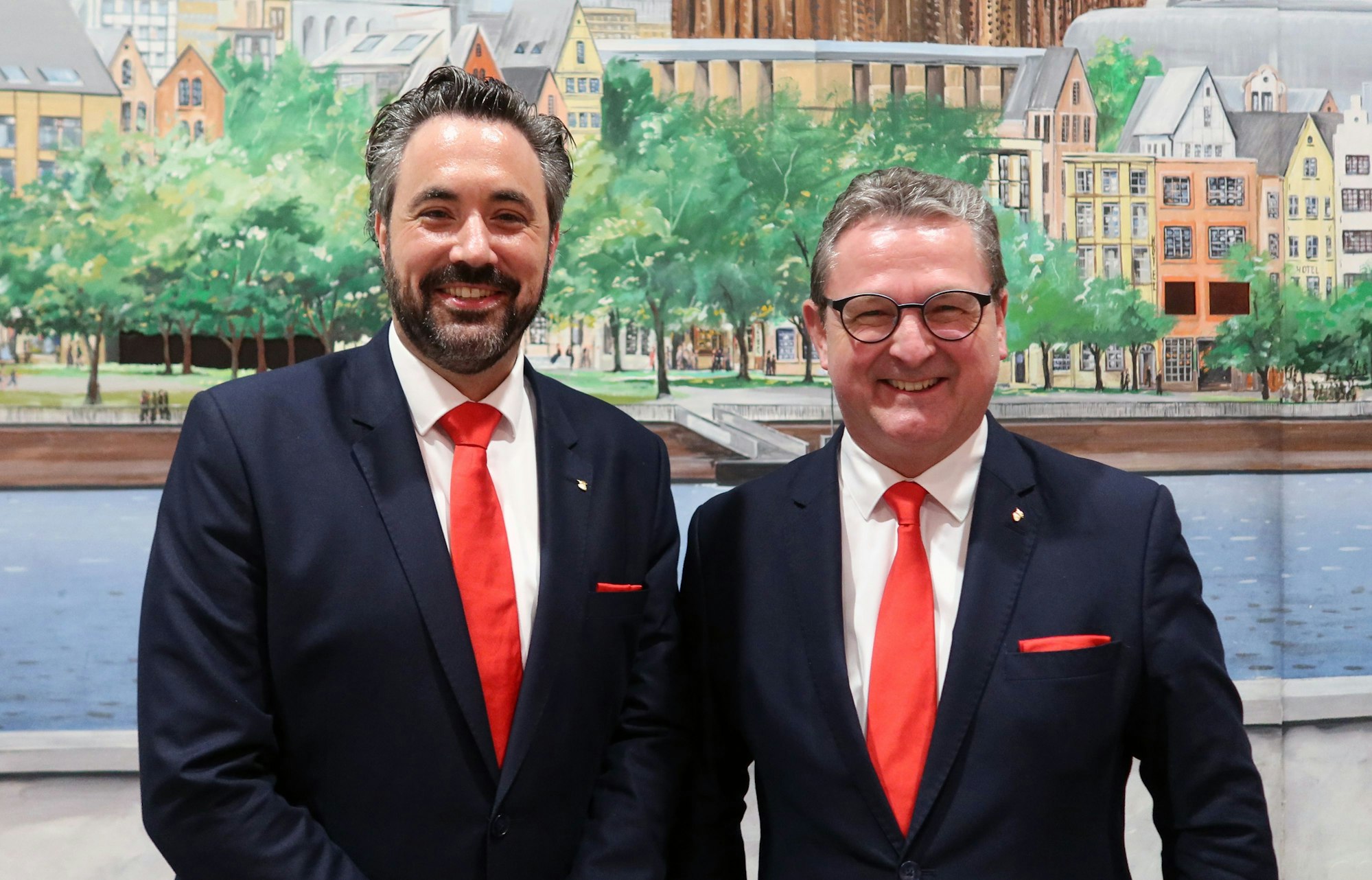 Marc Michelske (links) und Udo Marx