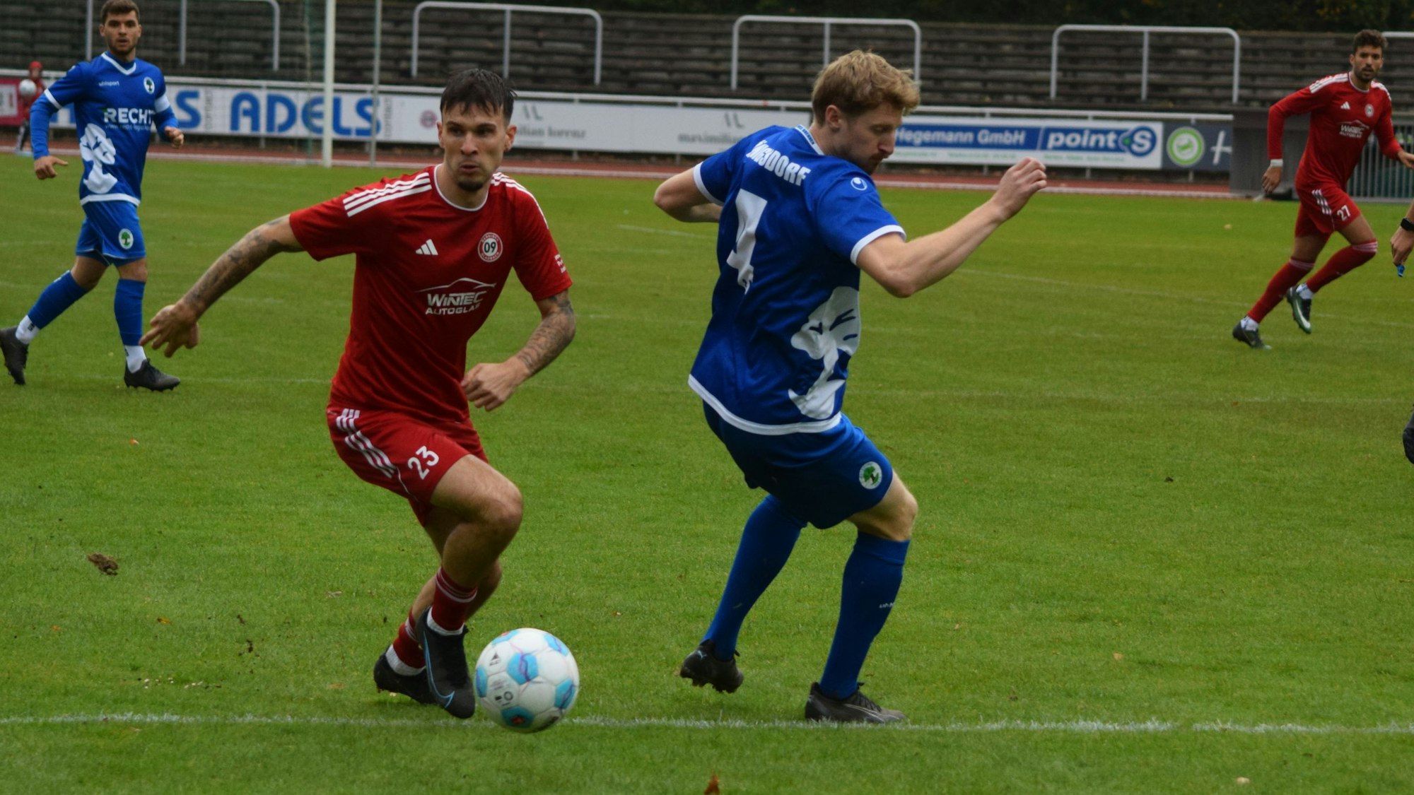 Nils Lück im roten Trikot der 09er