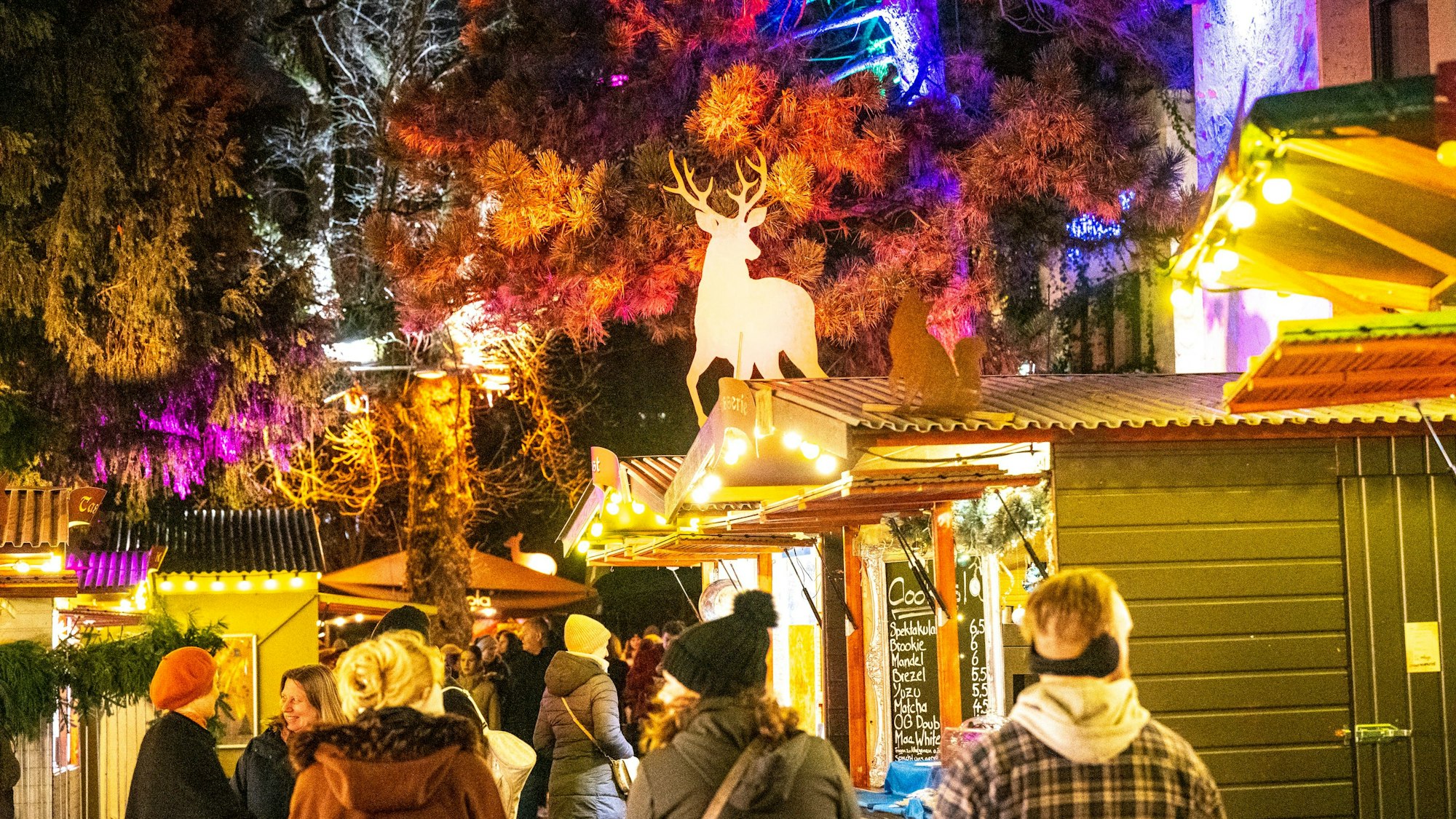 Kölner Weihnachtsmarkt im Stadtgarten