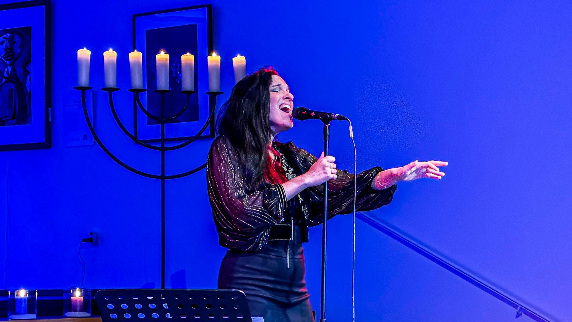 Simin Tander in der Christuskirche.