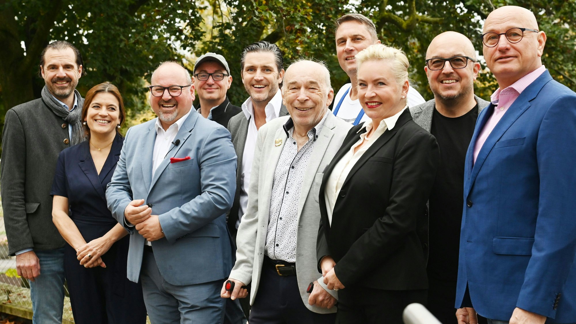 Pressekonferenz mit Roberto Campione. Bei der Oberbürgermeisterwahl 2025 wird er nicht als Einzelkandidat kandidieren, sondern tritt für die neu gegründete Partei „Kölner StadtGesellschaft“ an.