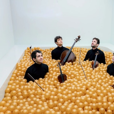 Das „Vision String Quartet“ spielt unter anderem Schostakowitsch.