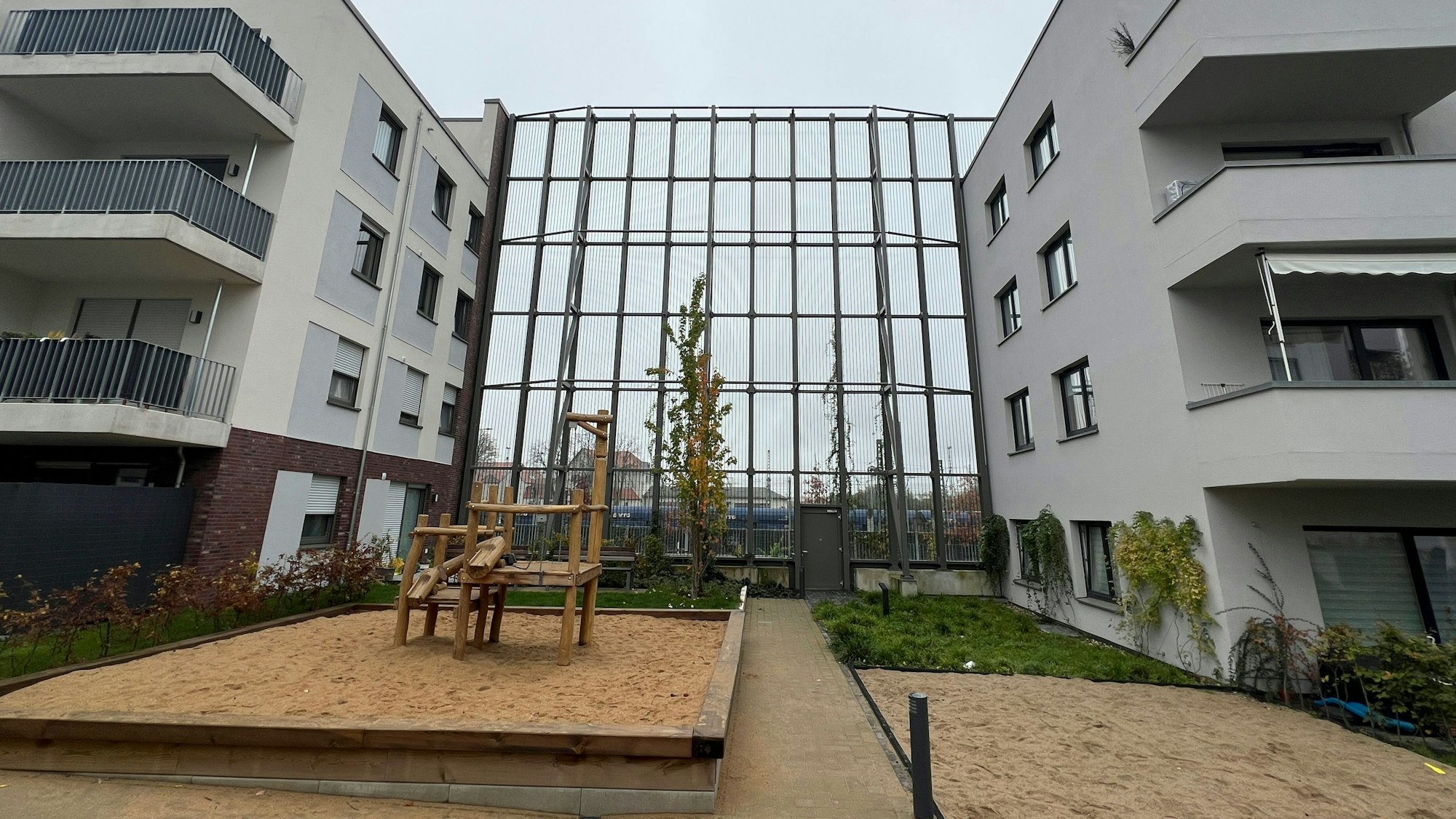 Grundstücke auf der Westseite der Bahnstadt