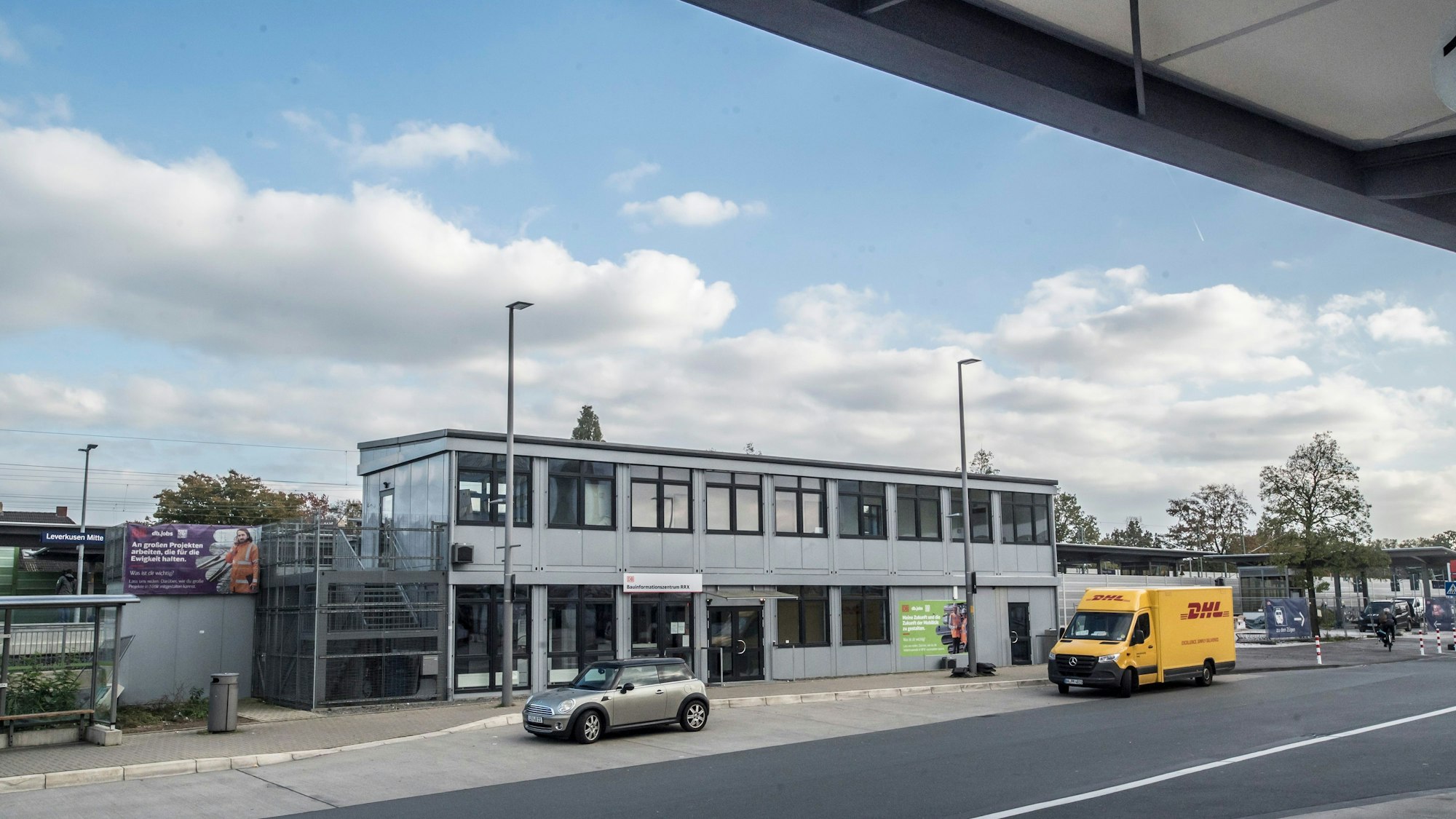 So sieht es am Bahnhof heute aus.
