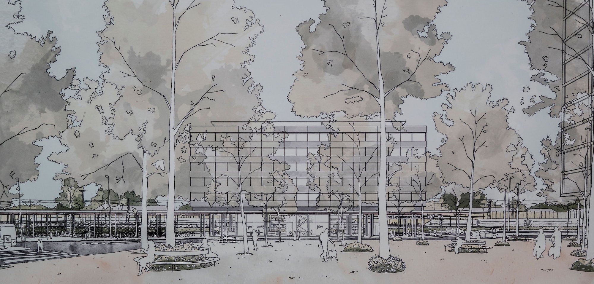 Ein dritter Platz mit viel Grün.