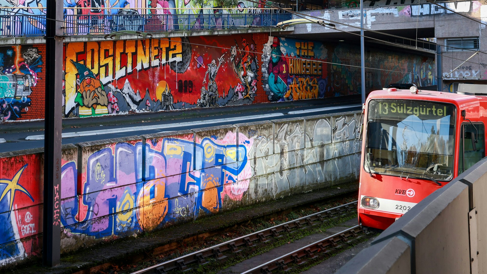 Köln: Besuch an der Haltestelle Geldernstraße/Parkgürtel für die Serie "Auf den Punkt".