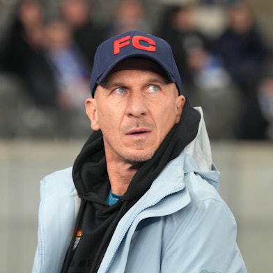 Kölns Cheftrainer Gerhard Struber kann aufatmen: Der 47-Jährige sieht sein Team sowohl in der Liga als auch im DFB-Pokal vor der Länderspielpause gut im Rennen.