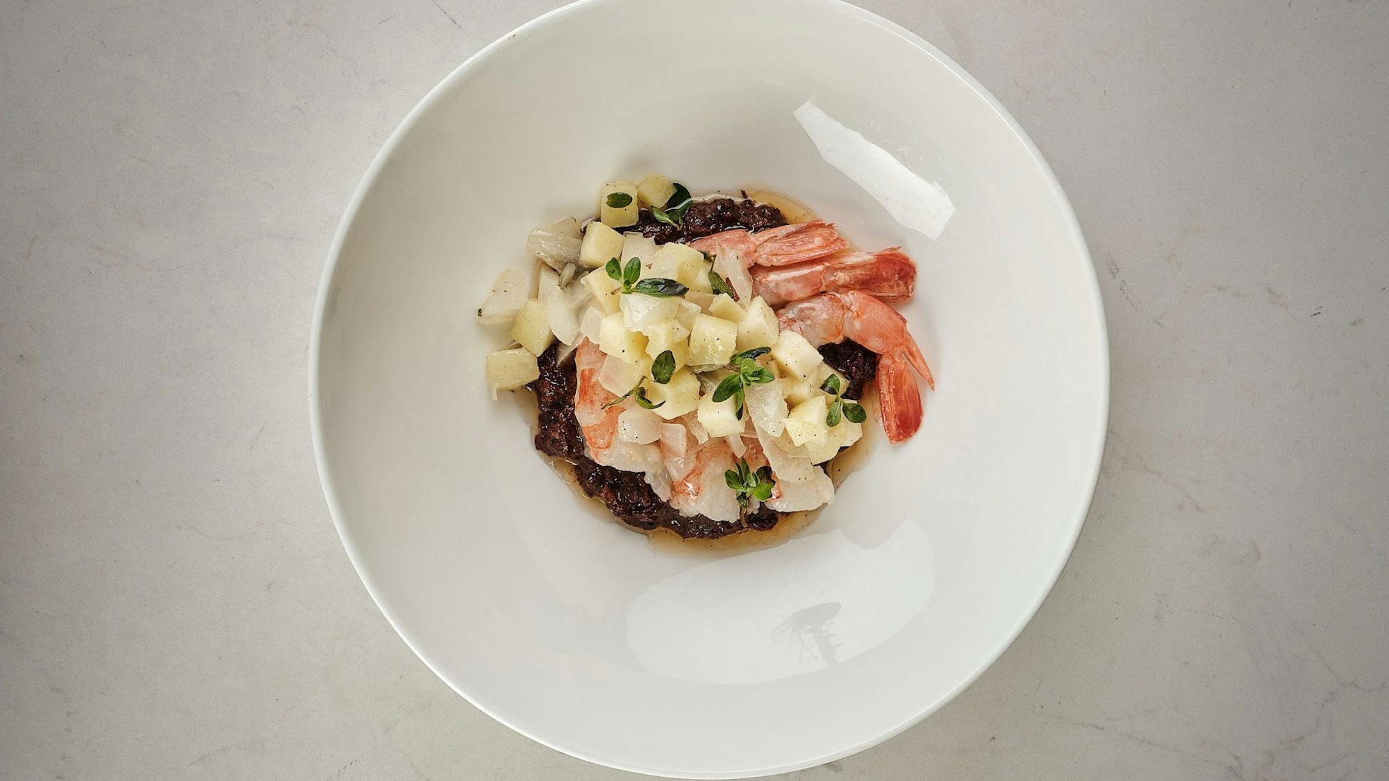 Fertig ist das Hauptgericht.