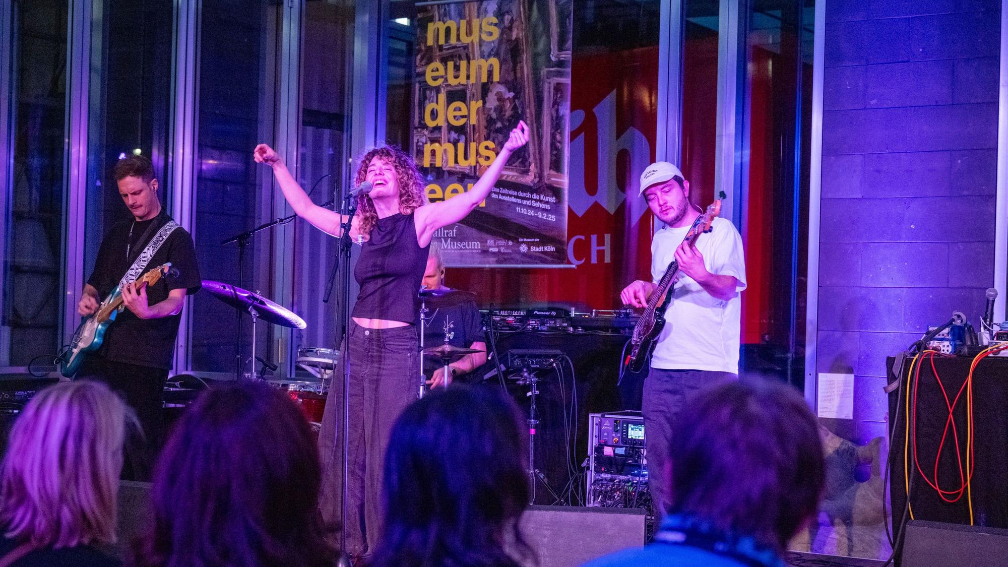 Ein Konzert im Wallraf-Richartz-Museum bei der Museumsnacht 2024 (Archivbild)