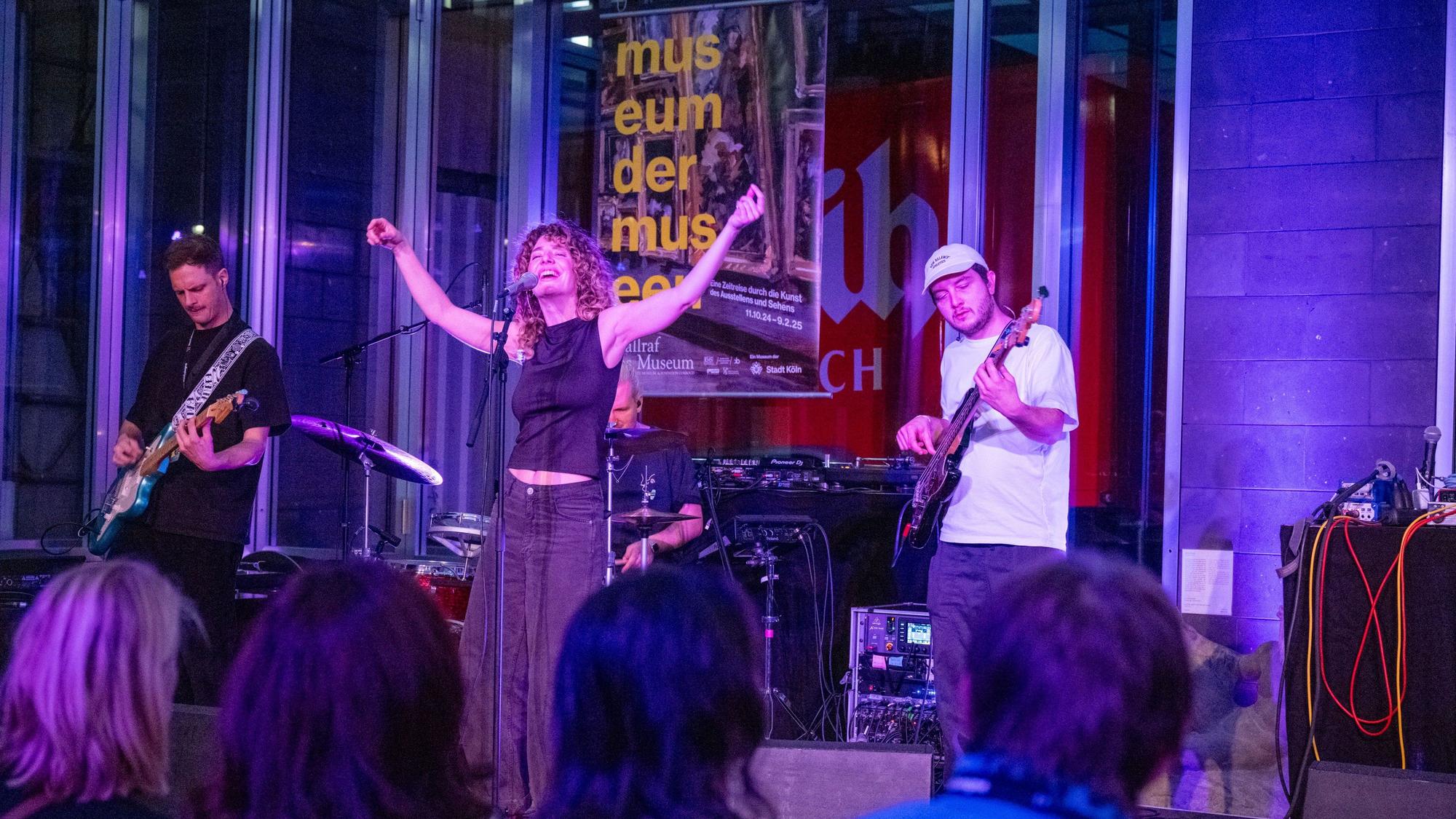 Ein Konzert im Wallraf-Richartz-Museum bei der Museumsnacht 2024.