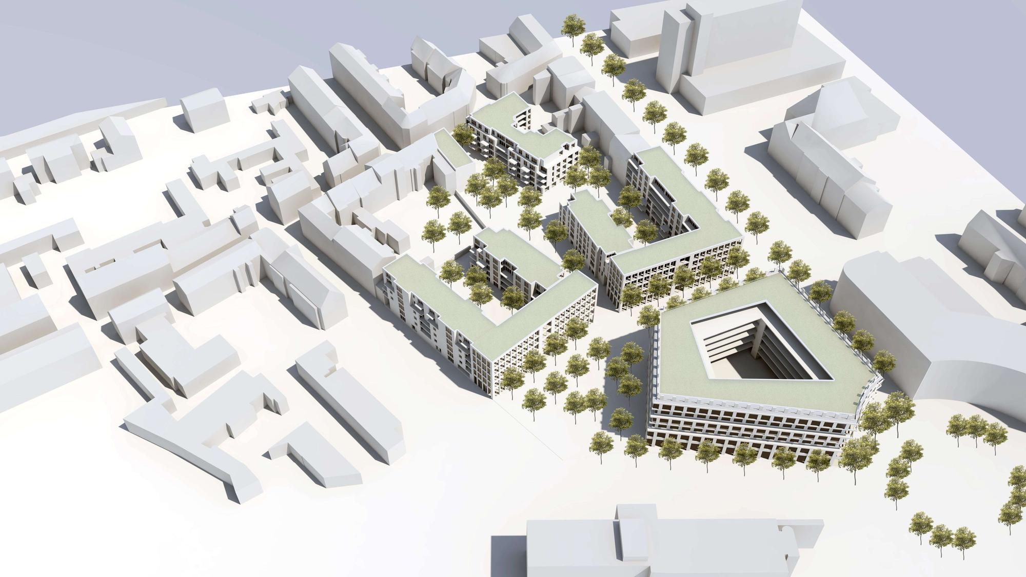 Baupläne Montanus-Quartier