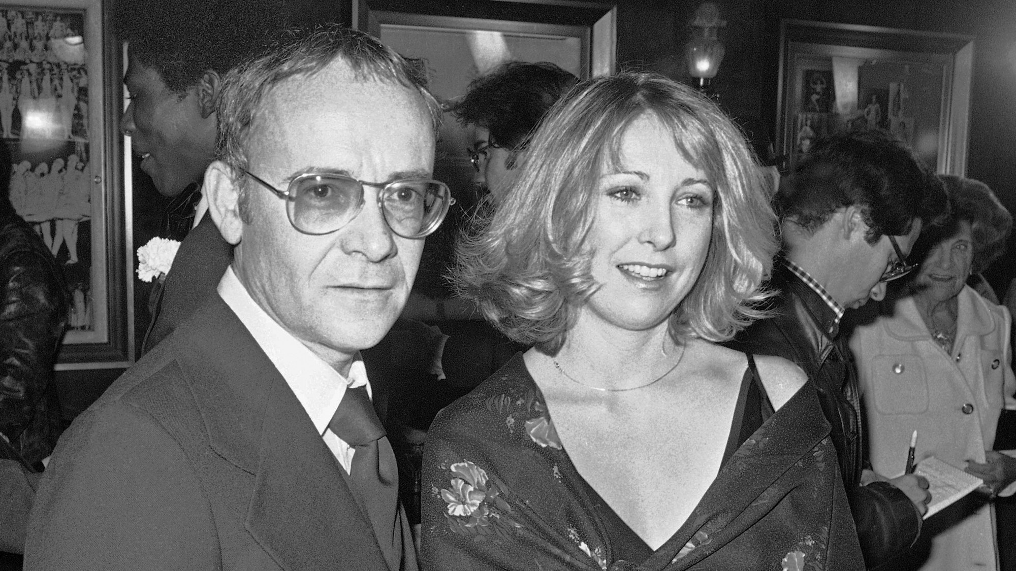 Buck Henry und Teri Garr
