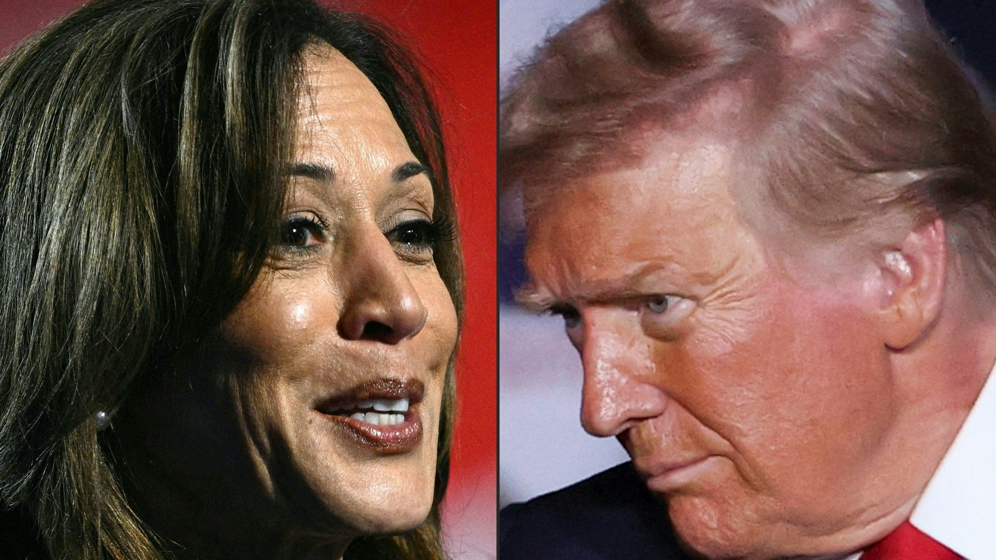 Am Tag vor der US-Wahl werben die Demokratin Kamala Harris und der Republikaner Donald Trump in den wahrscheinlich entscheidenden Bundesstaaten um Stimmen.