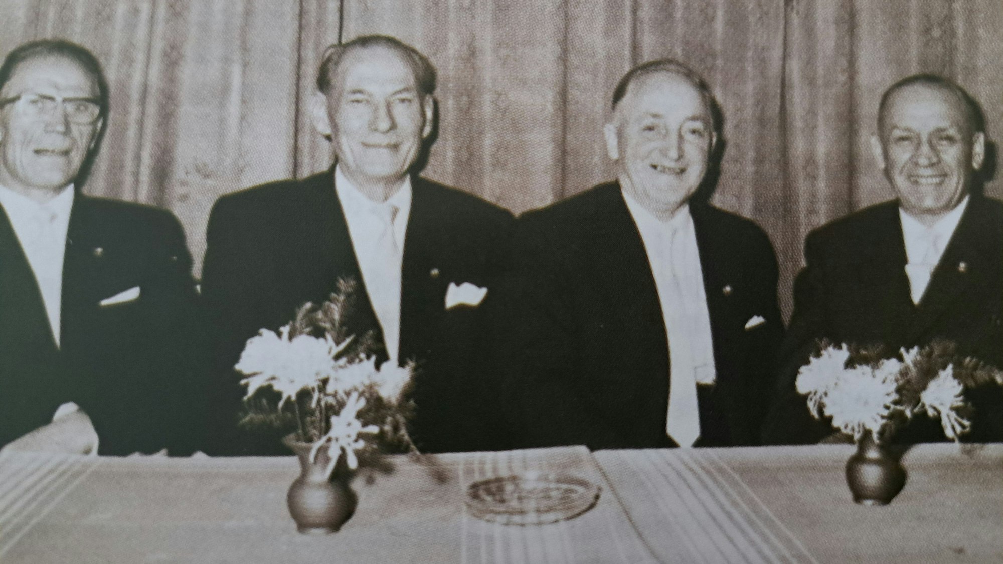 Vier der Gründungsmitglieder lebten noch, als der Verein sein 40-jähriges Bestehen feierte.