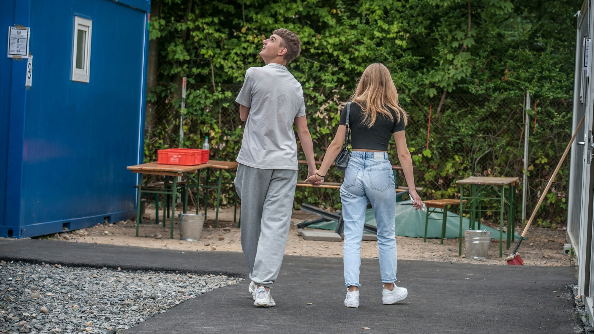 AWO: Unterkunft für aus der Ukraine geflüchtete Flüchtlinge, Steinbüchel. Foto: Ralf Krieger