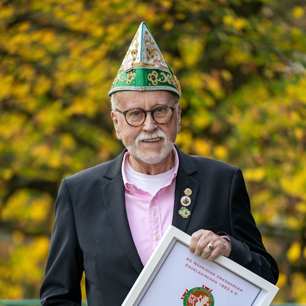 Horst Meinerzhagen ist seit 70 Jahren in der KG.