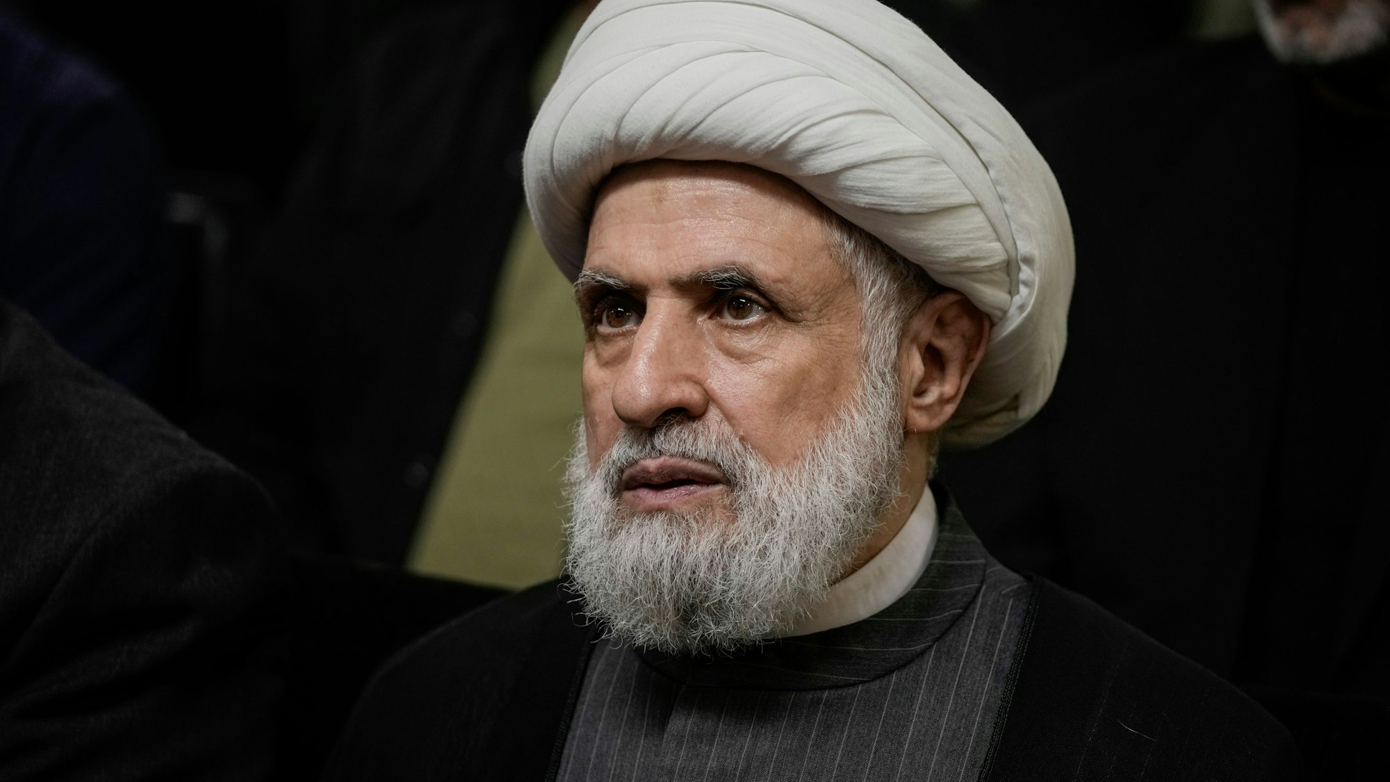 Der Chef der libanesischen Hisbollah-Miliz, Naim Kassem