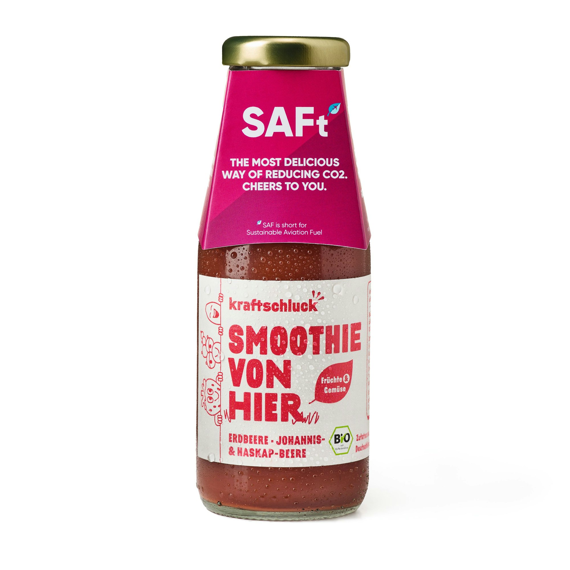 Der SAFt-Smoothie bei Eurowings.