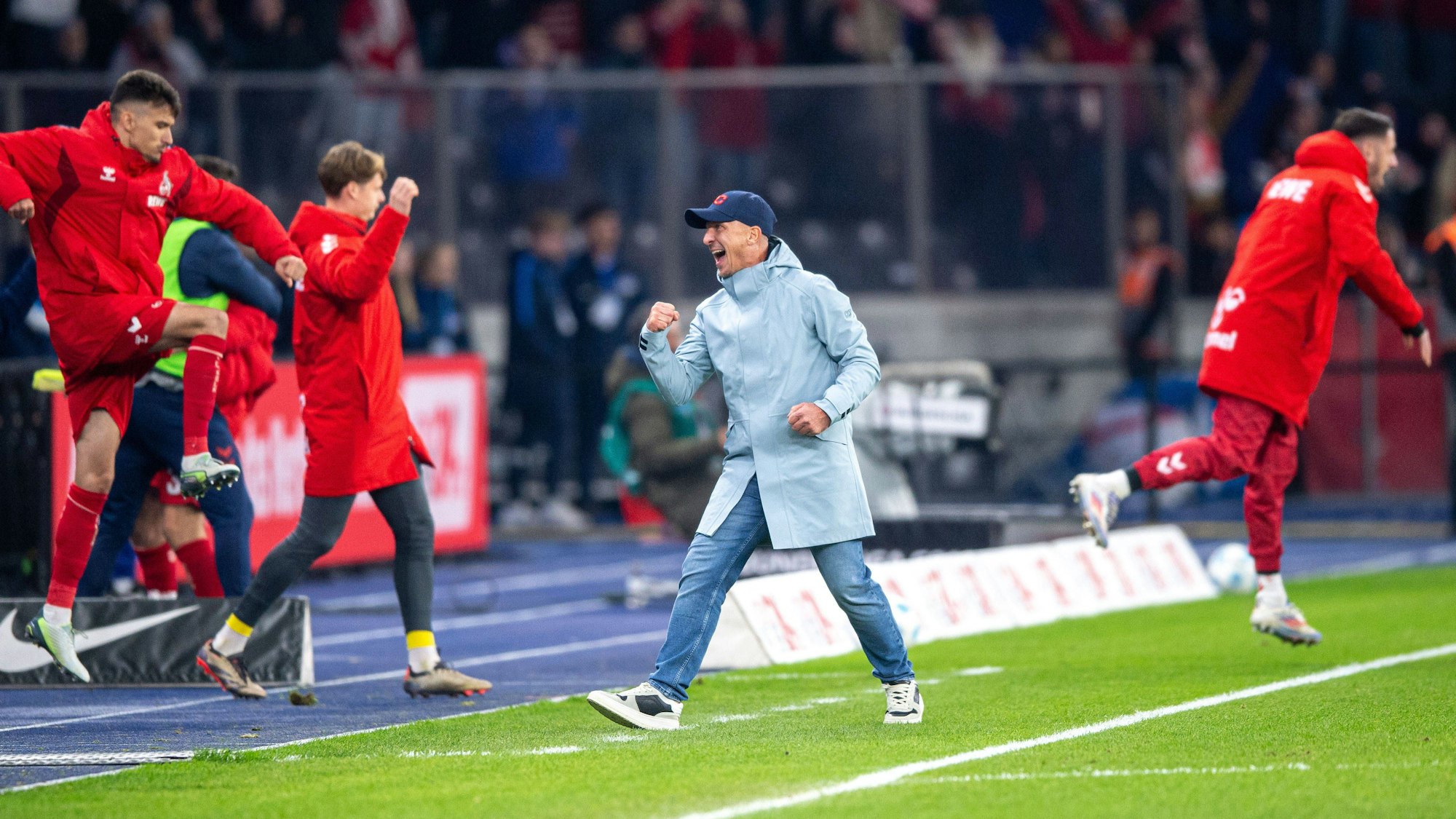 Gerhard Struber erlebte beim Sieg seiner Mannschaft in Berlin emotionale Momente. Am Samstag gegen Fürth soll der nächste Dreier folgen.