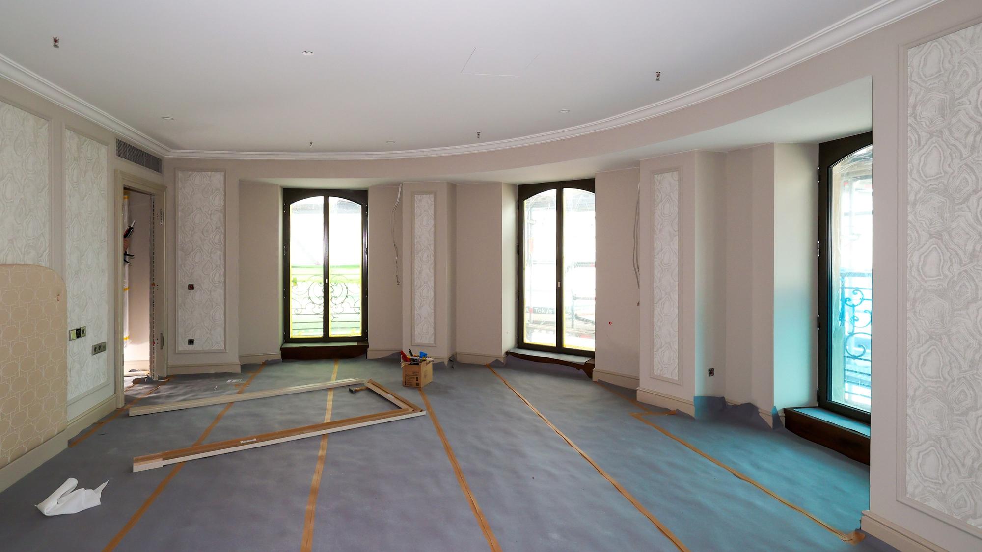 Blick in einen Teil des neuen Dom-Hotels.