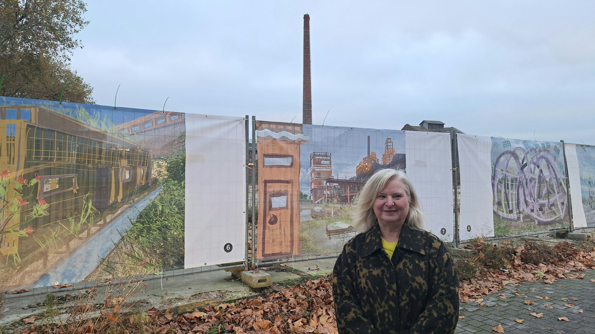 Eva Rusch will mit Kunst zur städtischen Umgestaltung inspirieren.