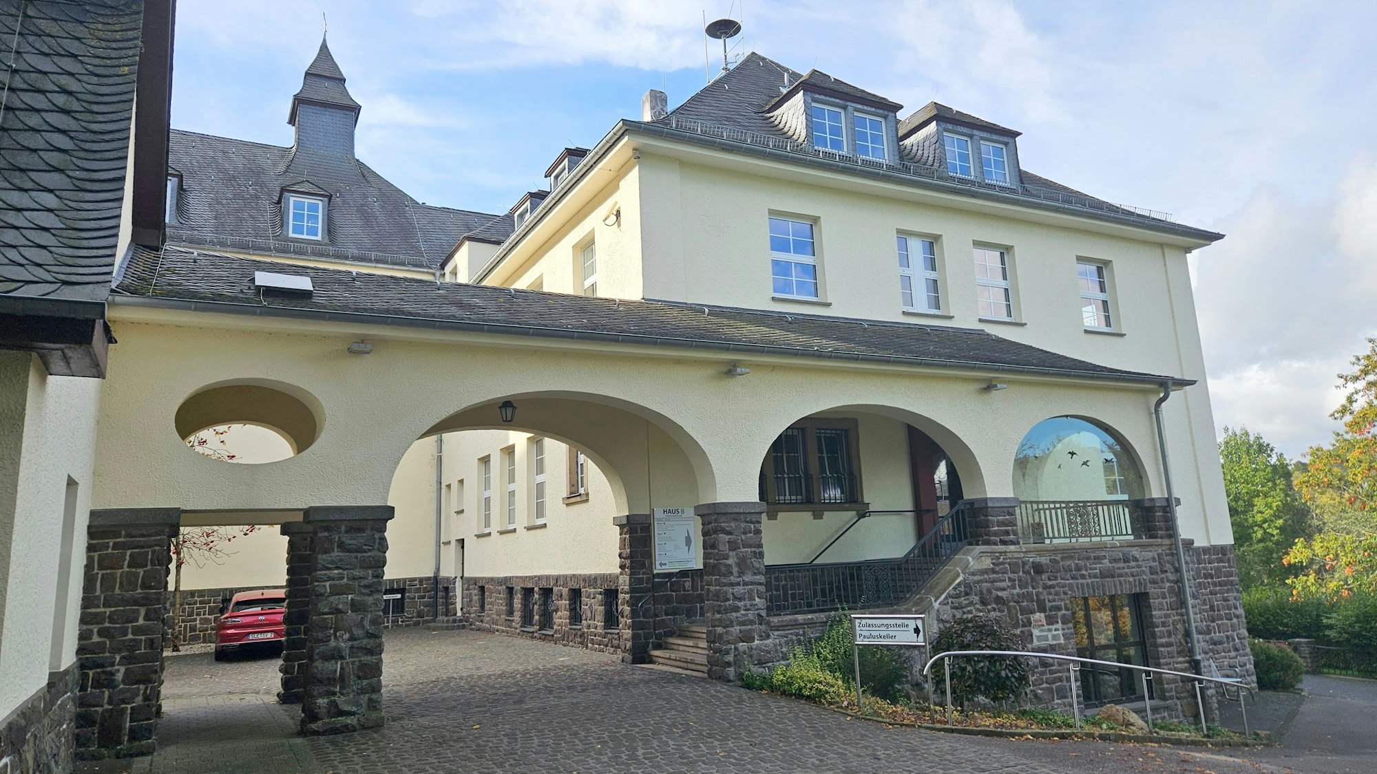 Blick auf das Schleidener Rathaus.