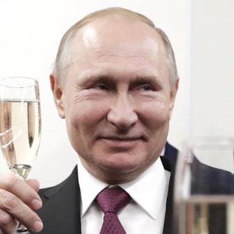 In Moskau sieht man sich auf der Siegerstraße: Es seien „fantastische Zeiten“ für Kremlchef Wladimir Putin, heißt es in einer kremlnahen Zeitung. (Archivbild)