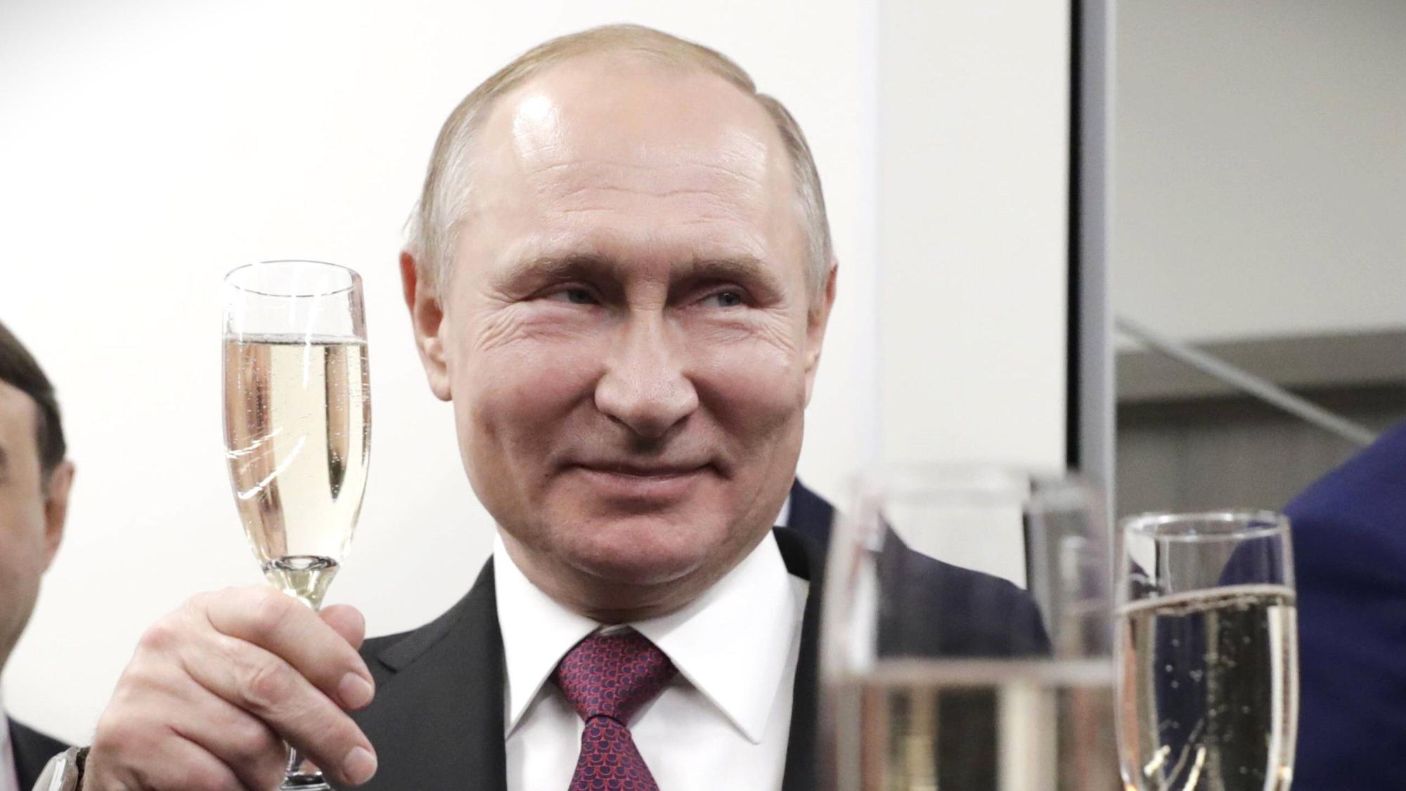 Kremlchef Wladimir Putin. In Moskau herrscht nach Donald Trumps erneuter Wahl zum US-Präsidenten hoffnungsvolle Freude. (Archivbild)