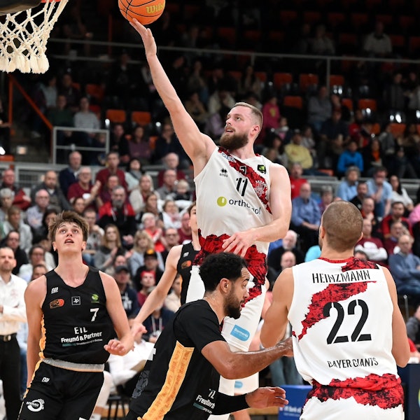 10.11.2024, Basketball-Bayer Giants-Lok Bernau
Moritz Hübner (Bayer)
Foto: Uli Herhaus