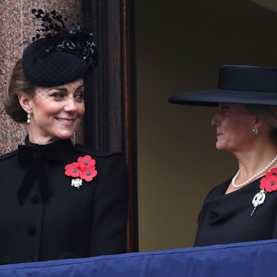 Prinzessin Kate an der Seite von Herzogin Sophie.