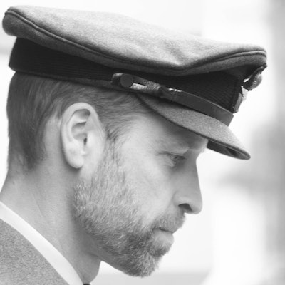 Der Prinz von Wales bei der Gedenkfeier zum „Remembrance Sunday“ (10. November 2024) am Kriegsdenkmal Cenotaph auf der Whitehall in London.
