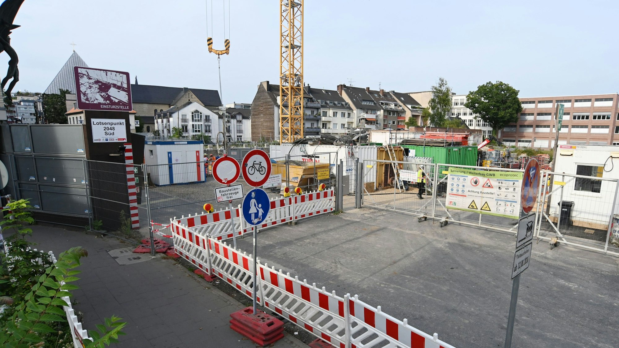 29.08.2024 Köln. Auf dem Weg zu einem neuen Waidmarkt. Vorstellung des Konzeptes der Projektwerkstatt.