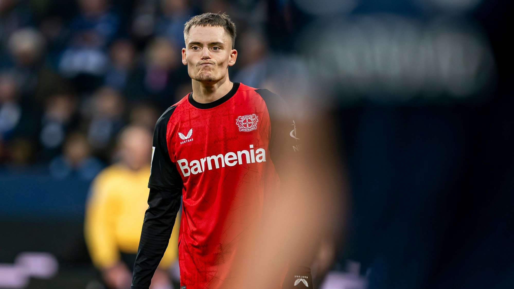 Leverkusens Florian Wirtz beim Spiel gegen den VfL Bochum